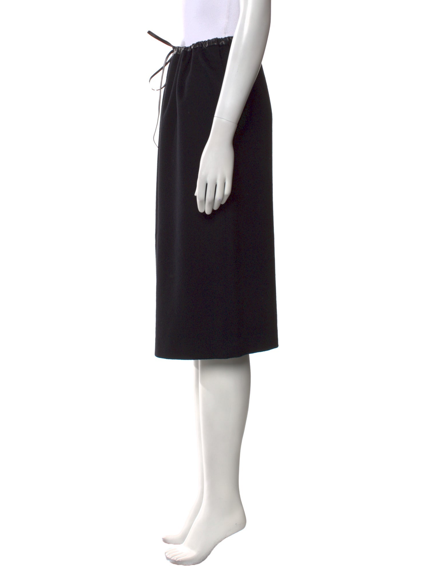 Agnona Cashmere Midi Length Skirt