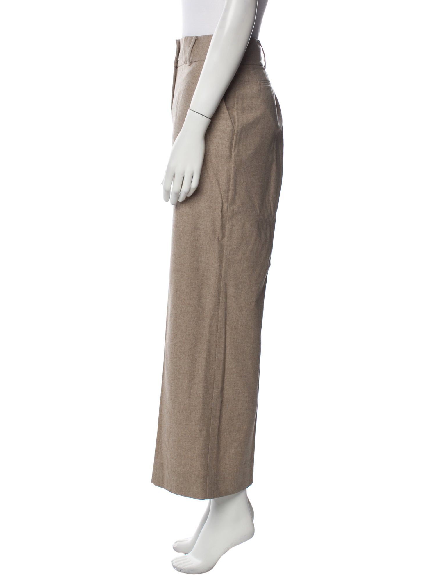 Agnona Wool Wide Leg Pants