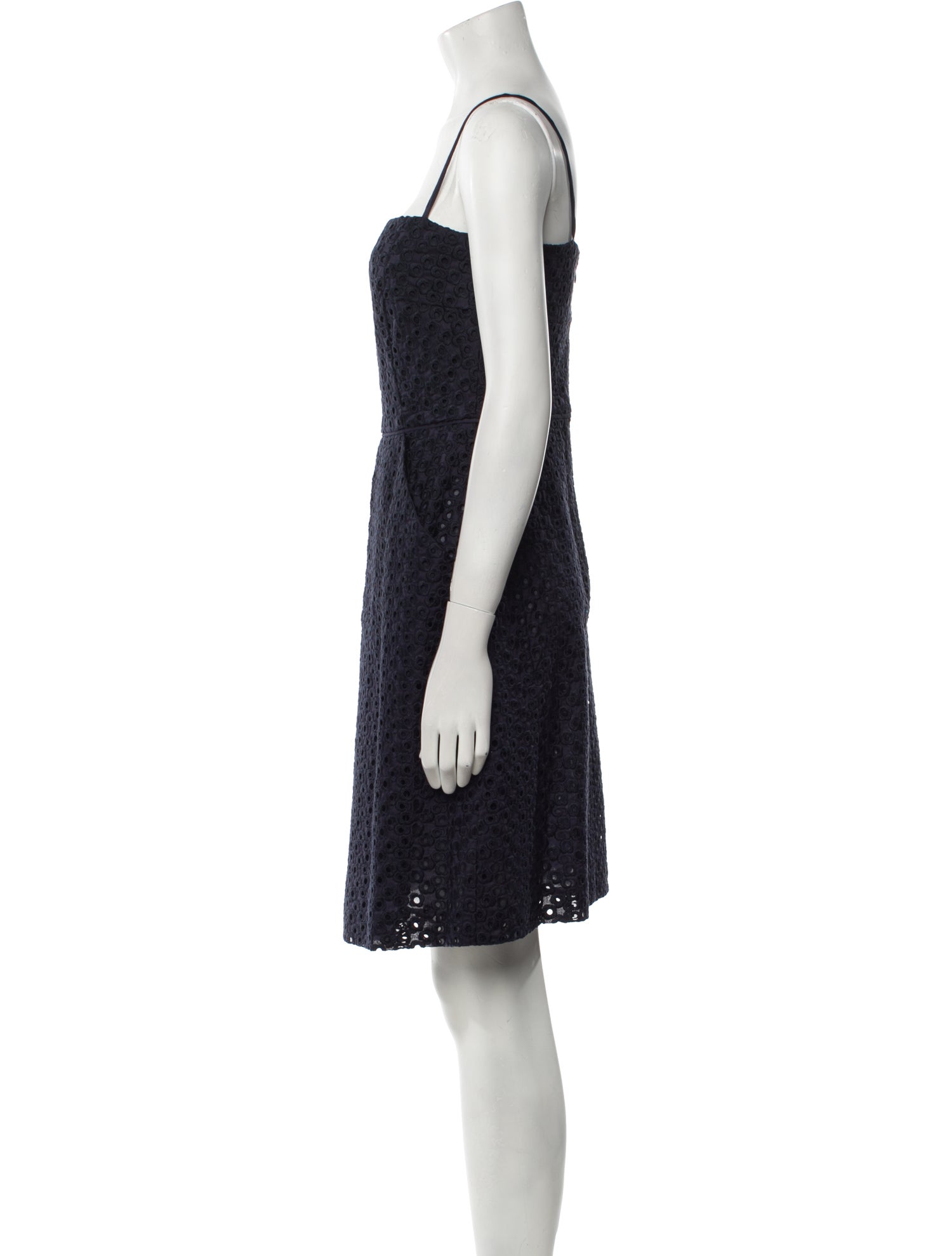 Agnona Square Neckline Mini Dress