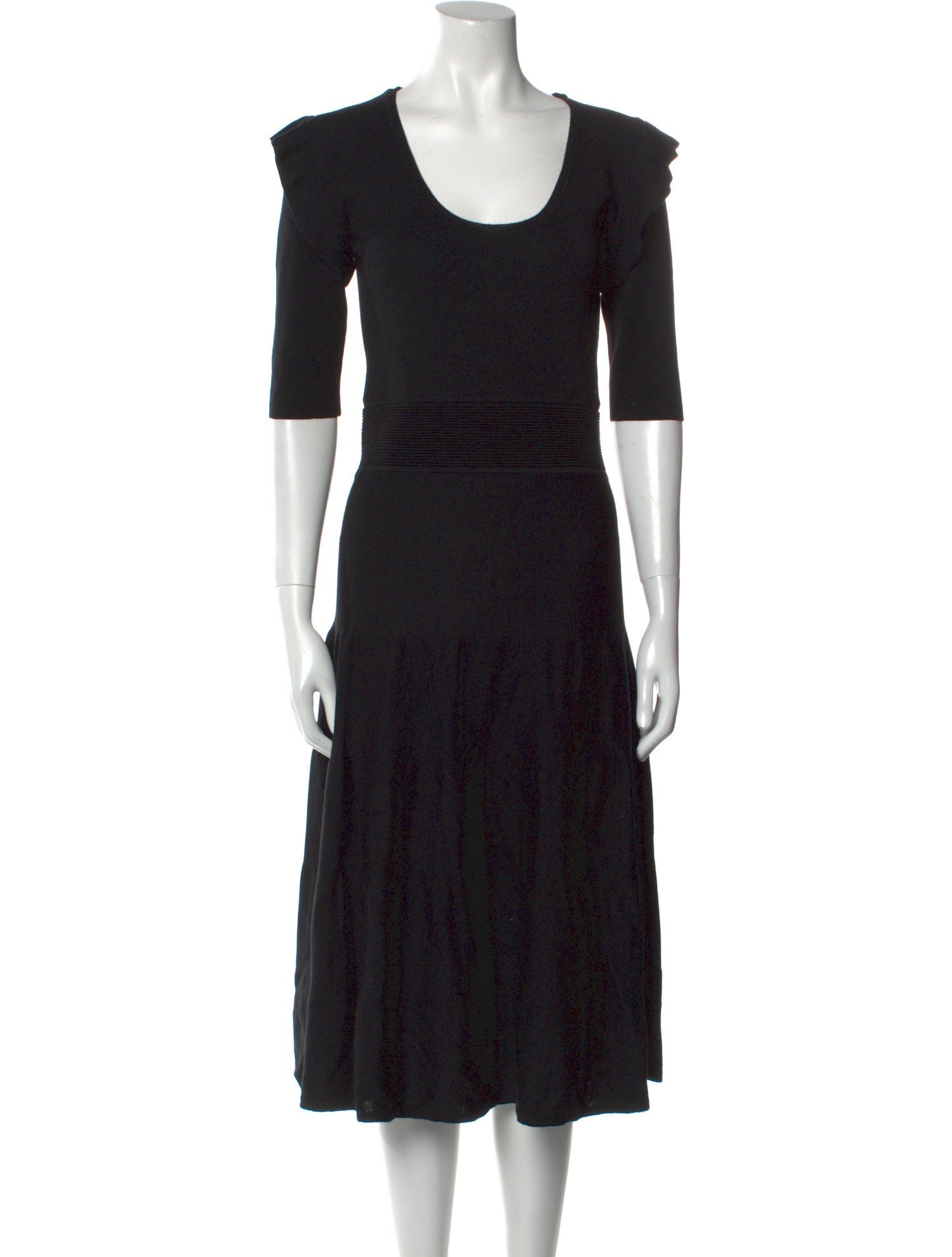 Agnona Wool Midi Length Dress
