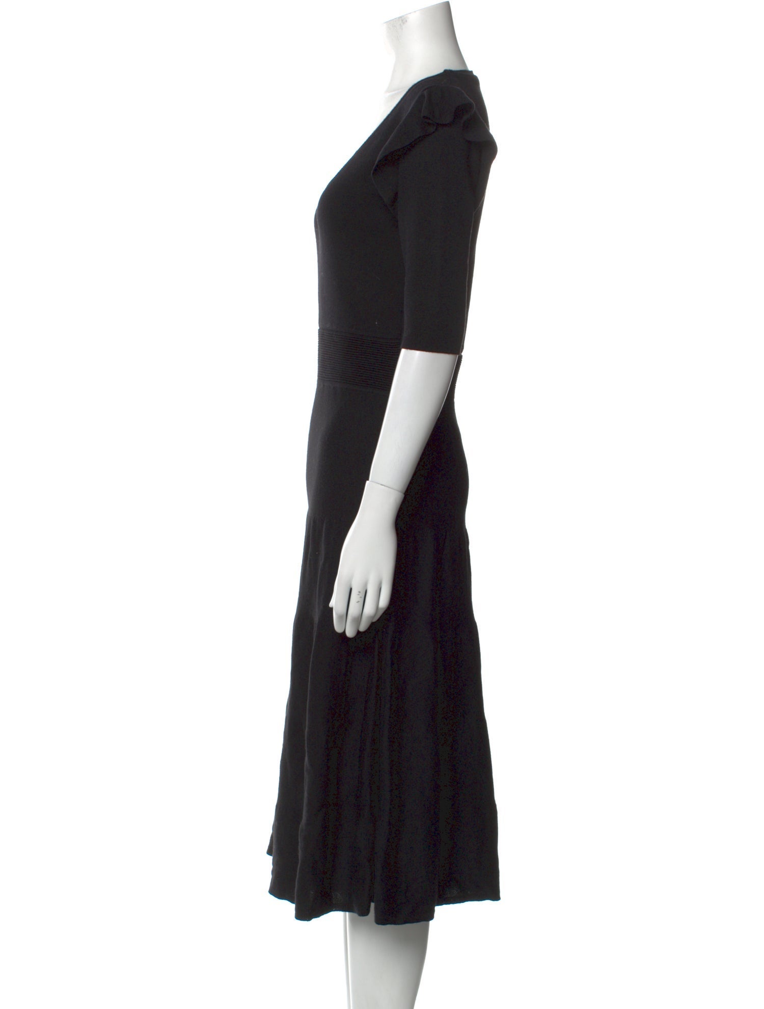 Agnona Wool Midi Length Dress