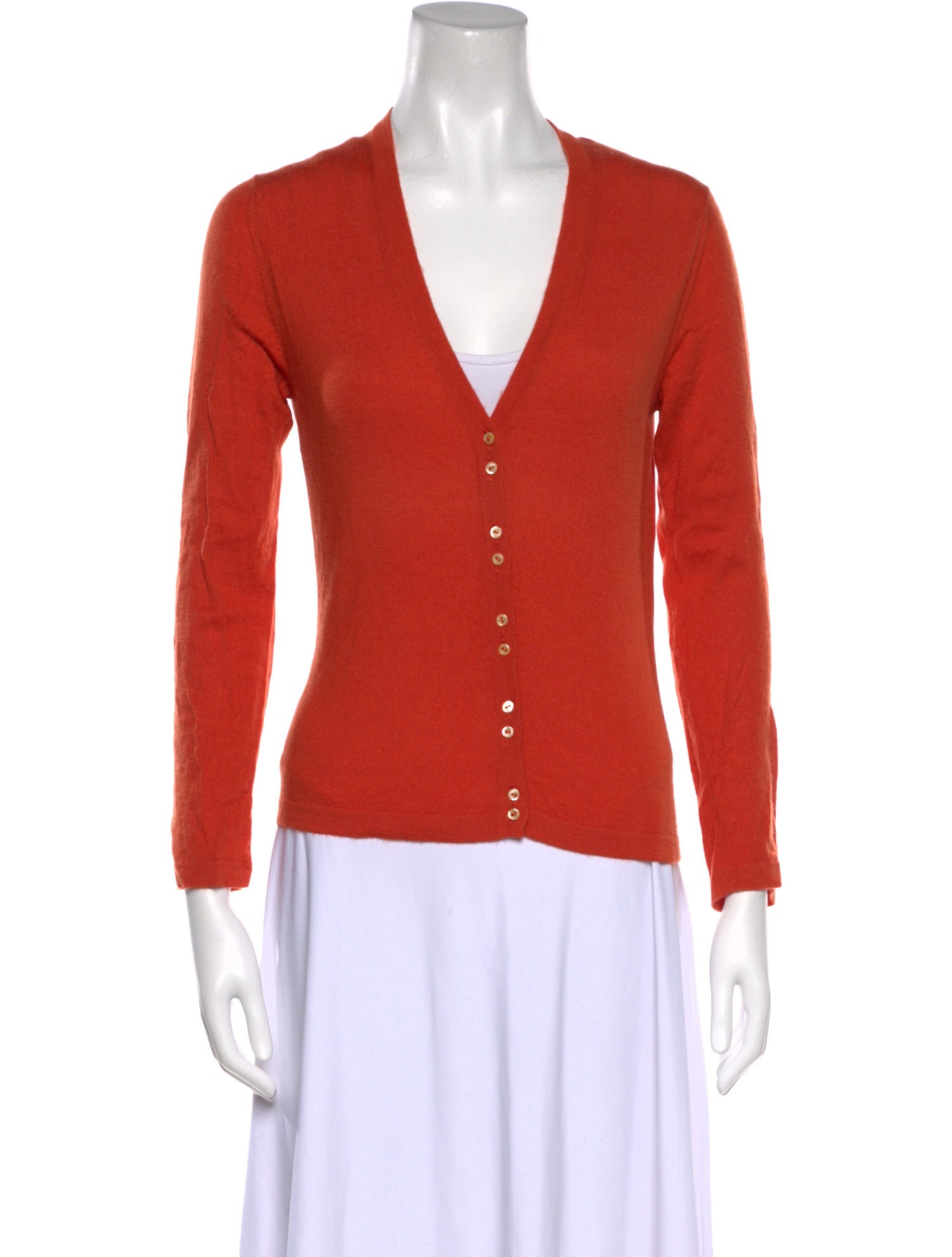 Agnona Cashmere V-Neck Sweater