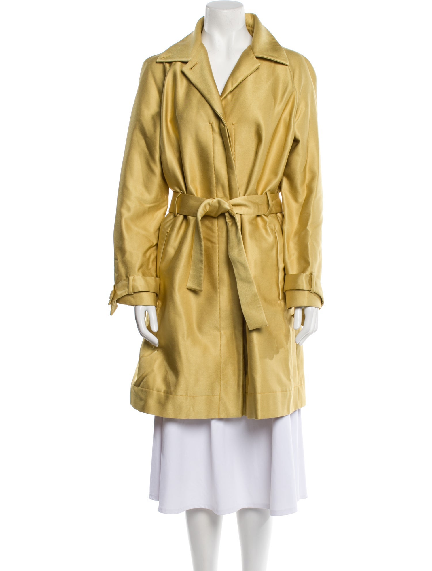 Agnona Virgin Wool Trench Coat