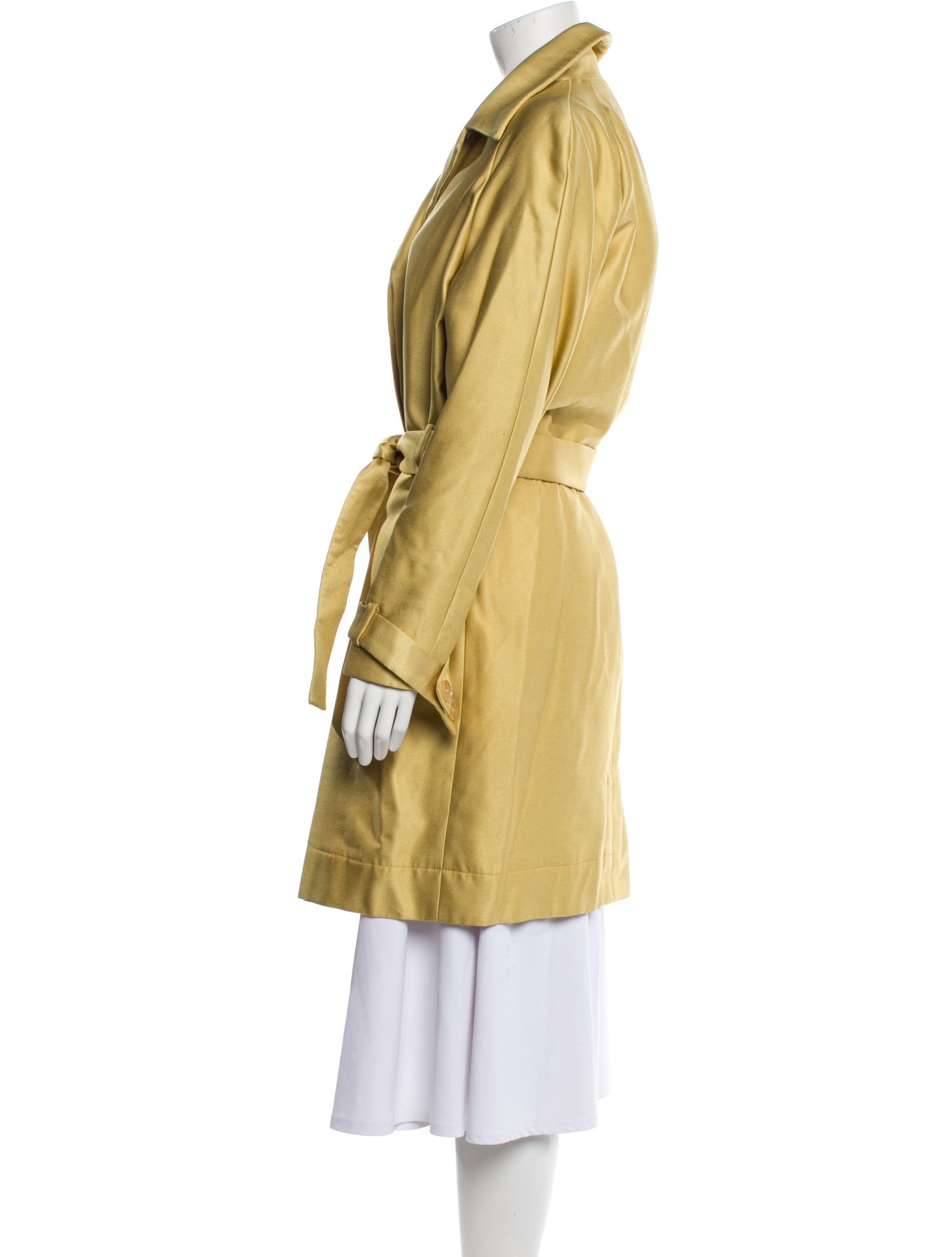 Agnona Virgin Wool Trench Coat