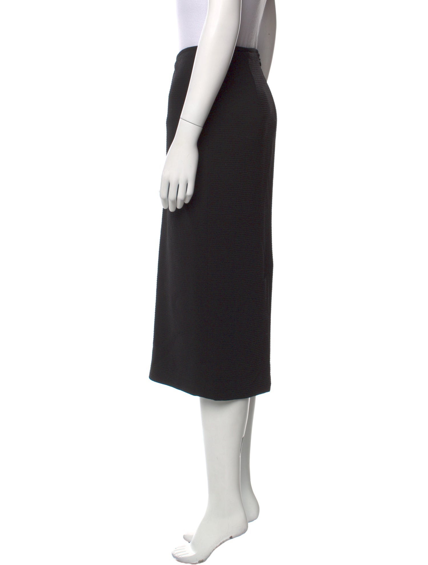 Agnona Wool Midi Length Skirt