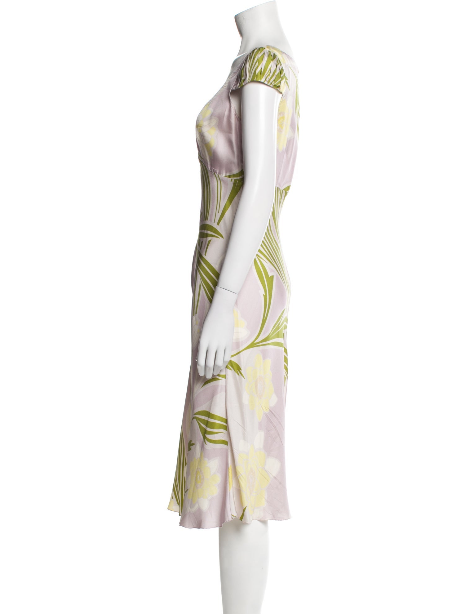 Agnona Silk Midi Length Dress