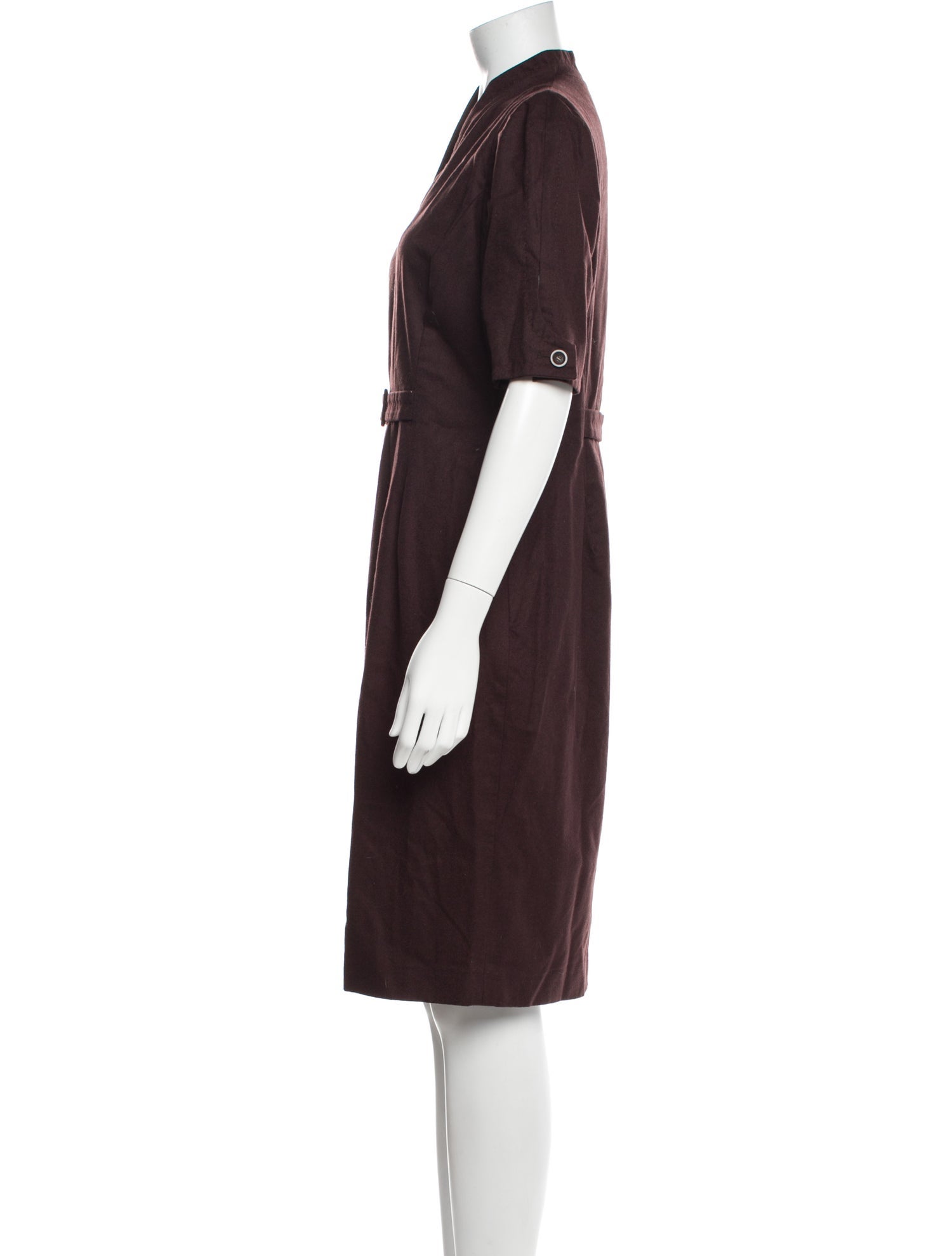 Agnona Wool Midi Length Dress