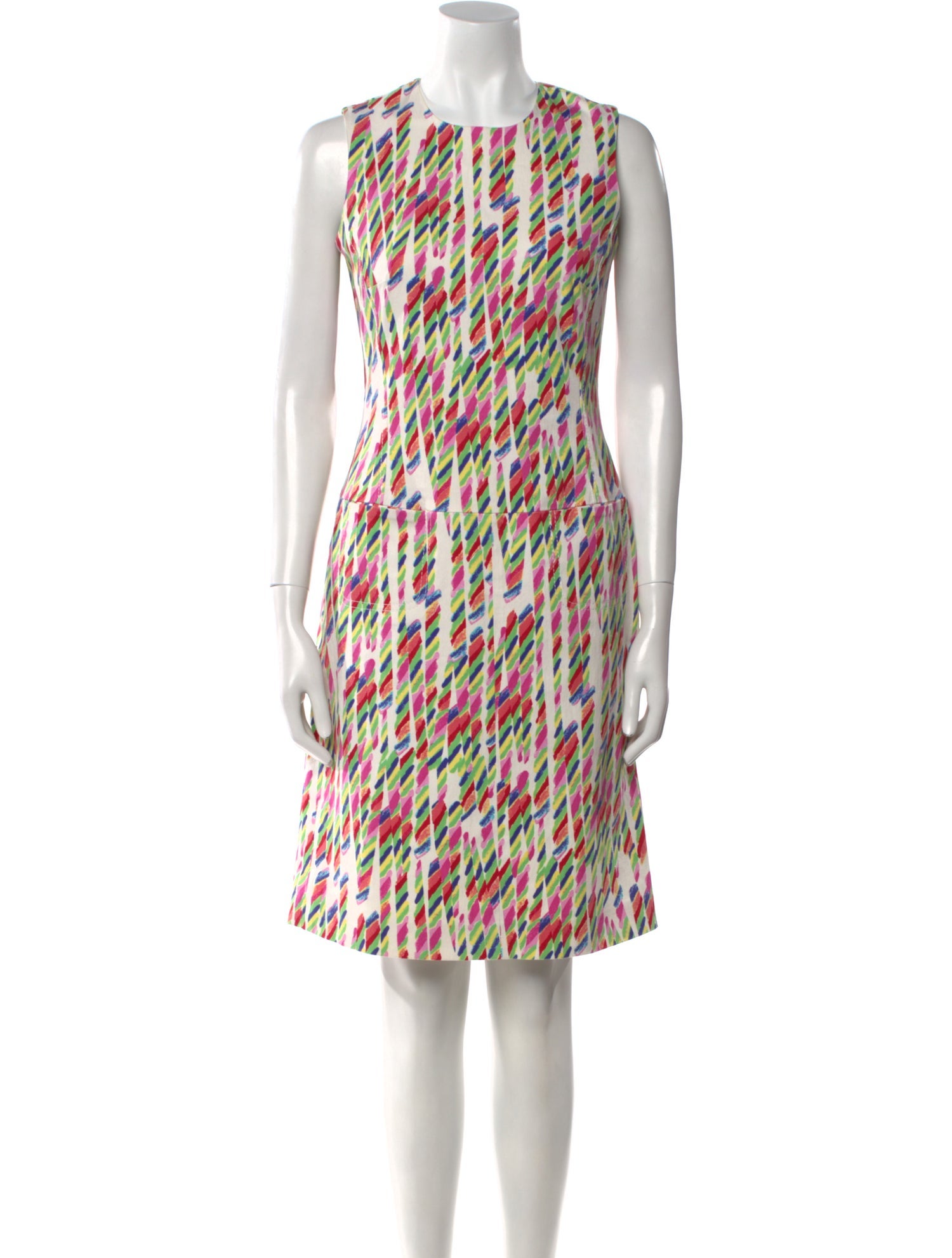 Agnona Printed Knee-Length Dress