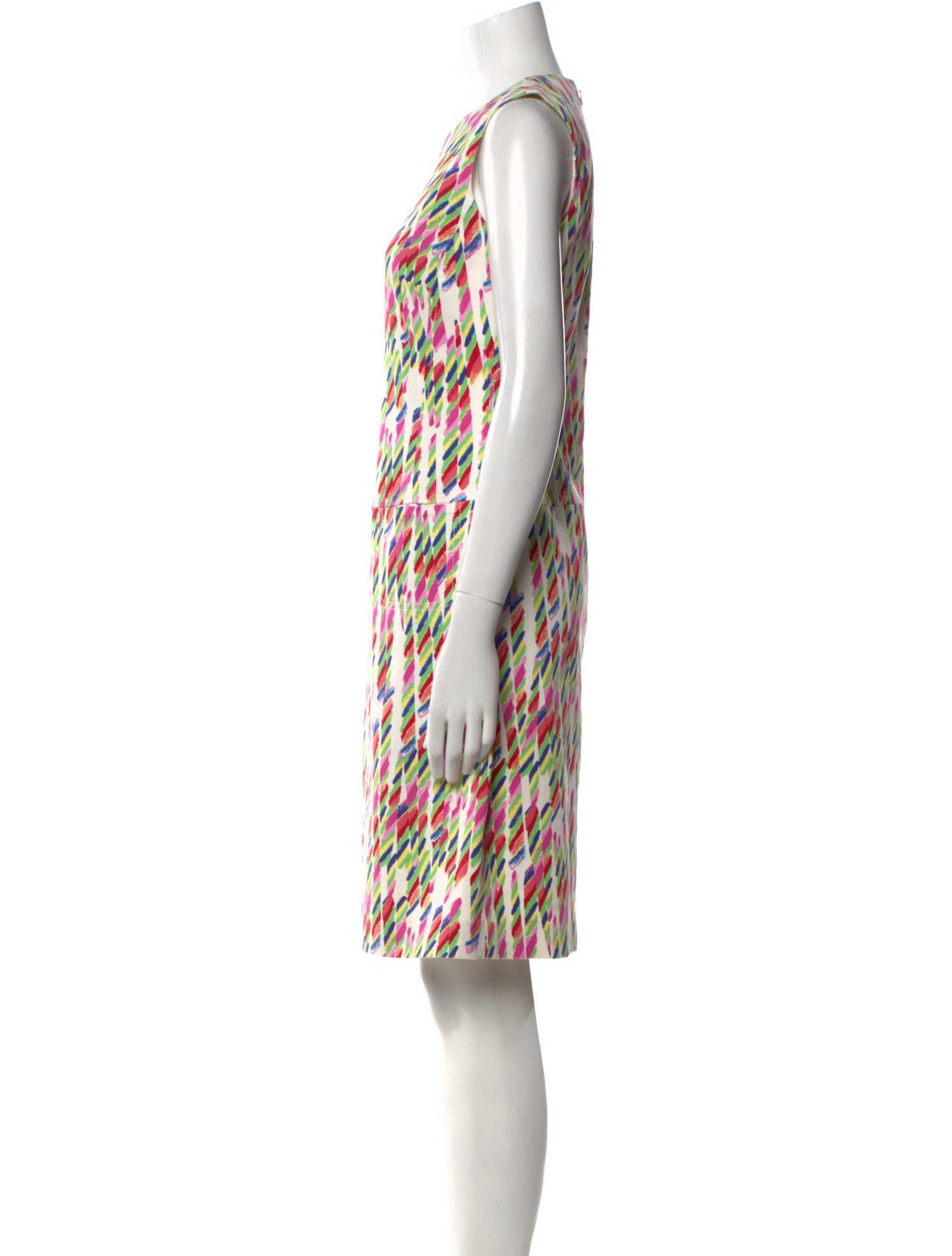 Agnona Printed Knee-Length Dress