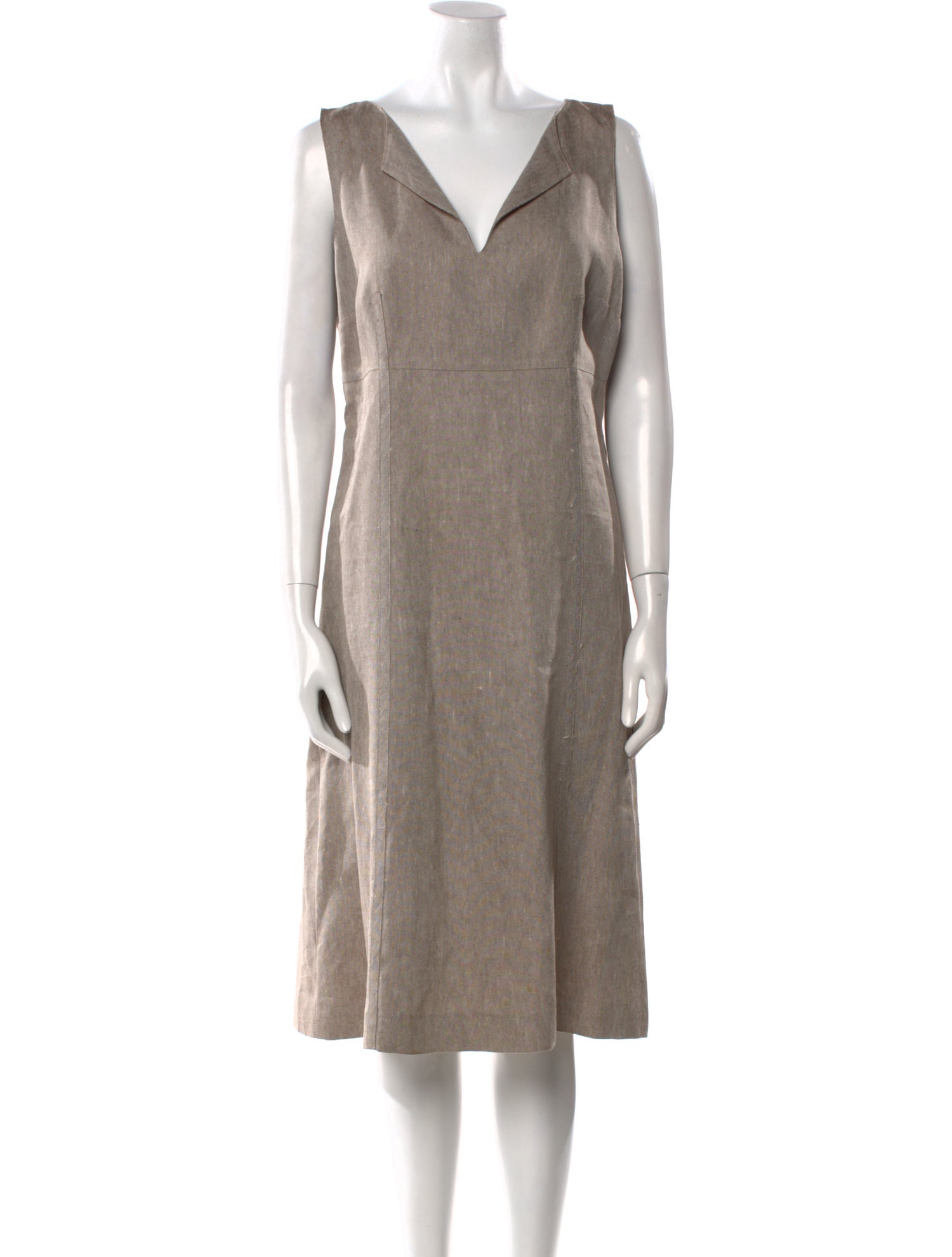 Agnona Wool Midi Length Dress