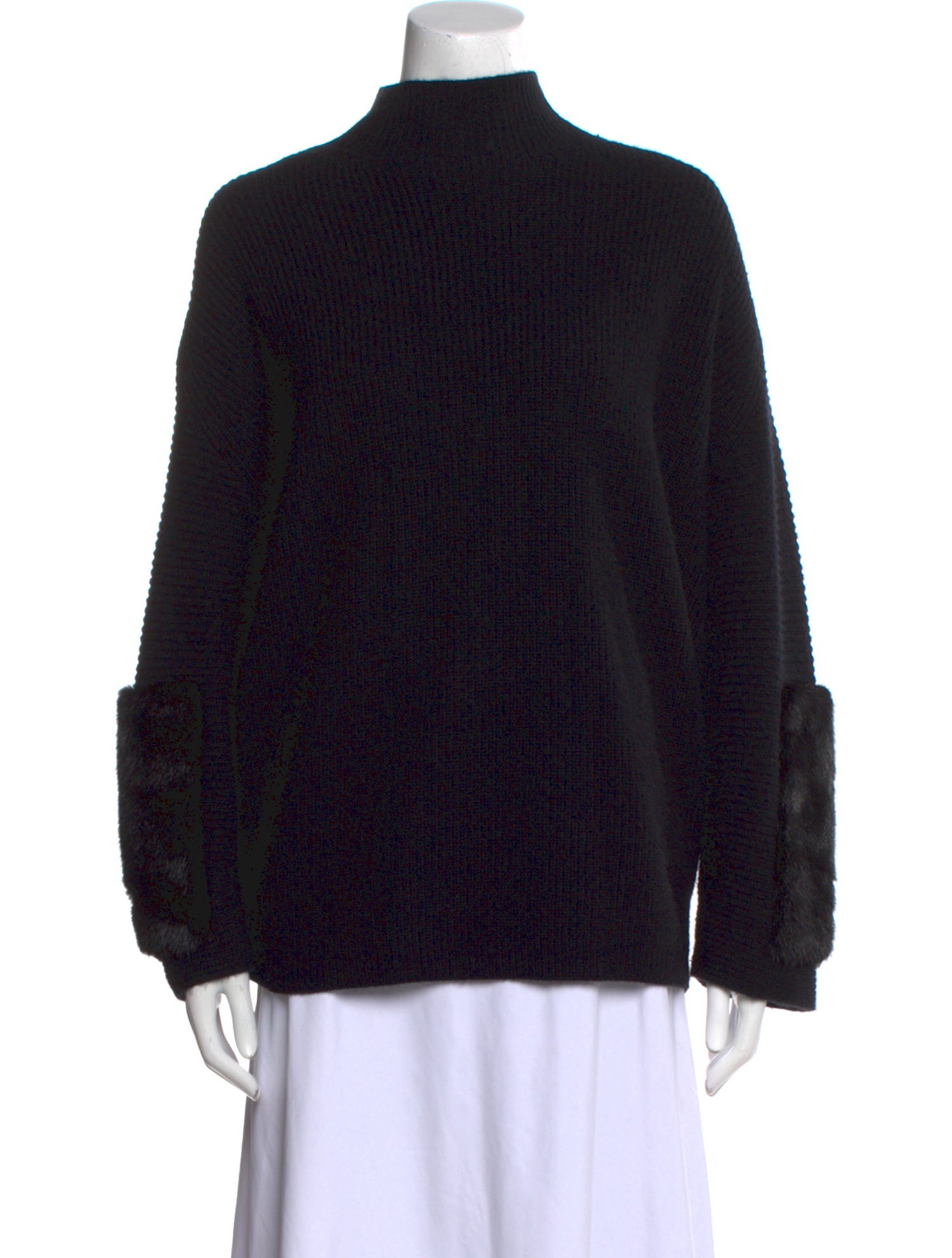 Agnona Cashmere Mock Neck Sweater