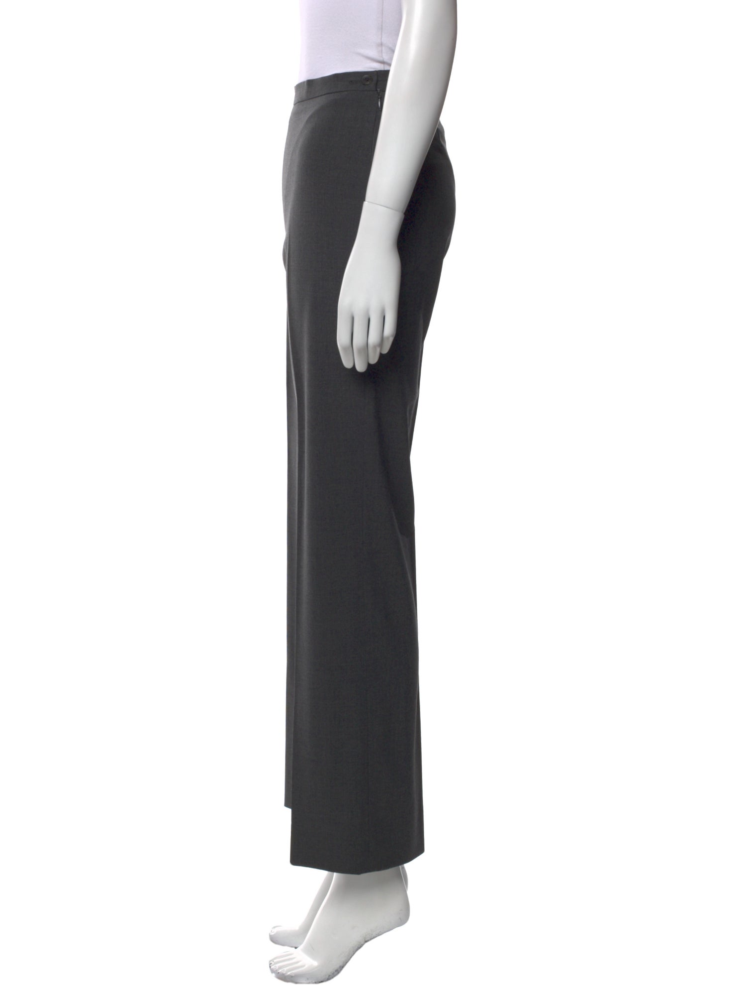 Agnona Wool Wide Leg Pants