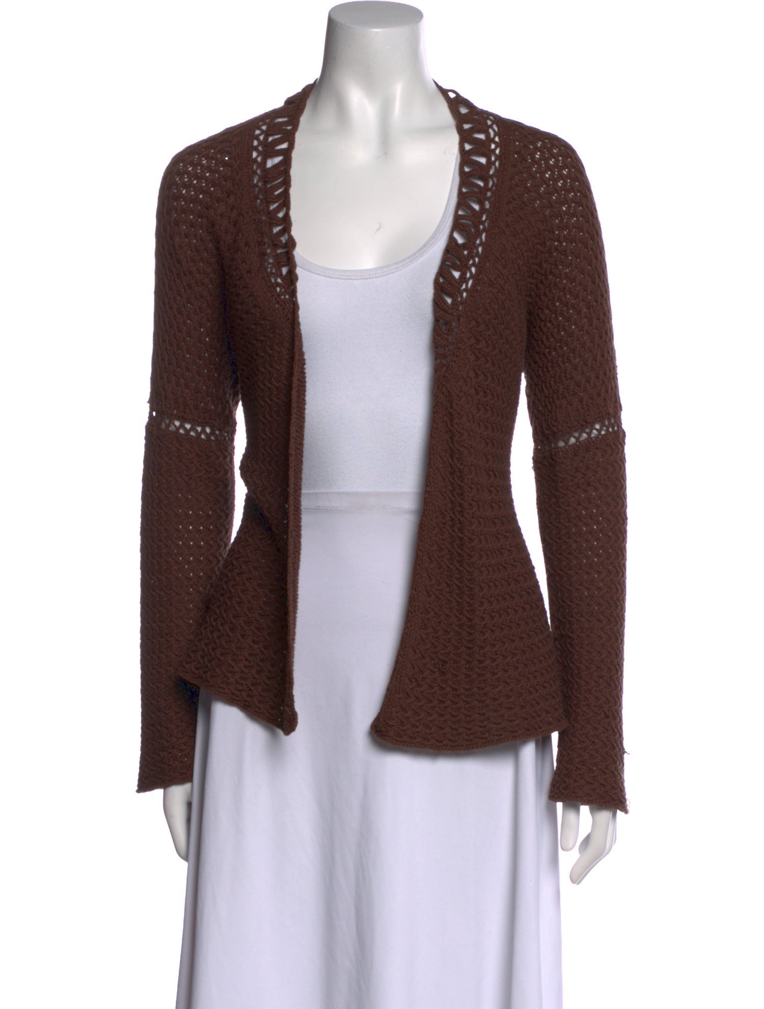 Agnona Open Front Sweater