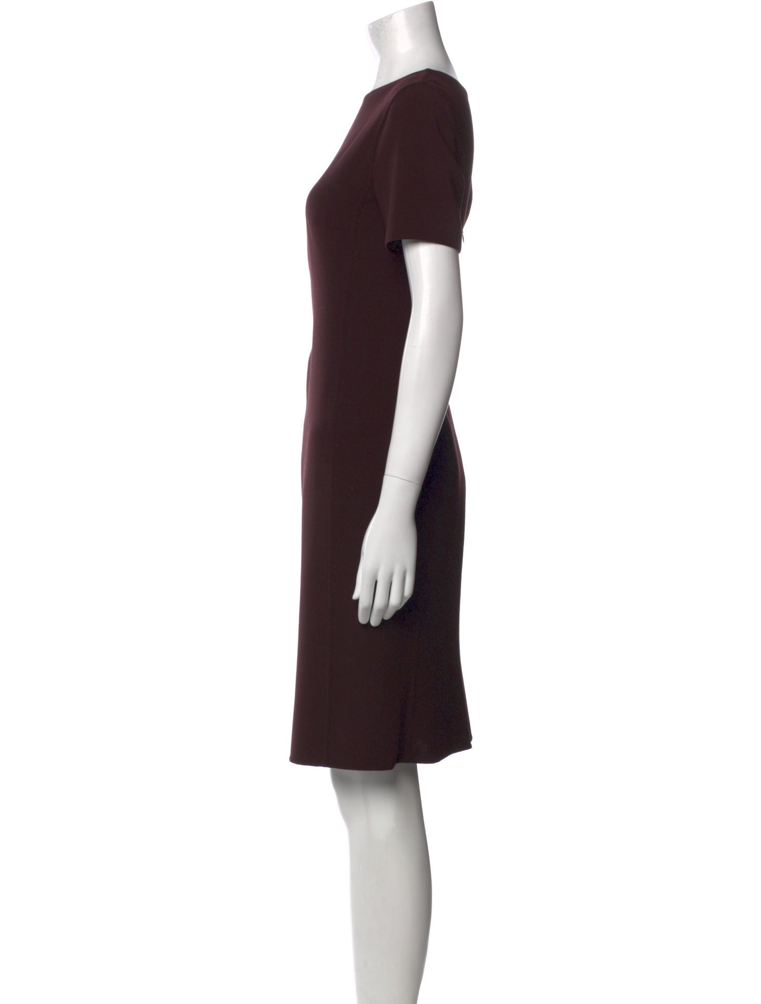 Agnona Bateau Neckline Knee-Length Dress