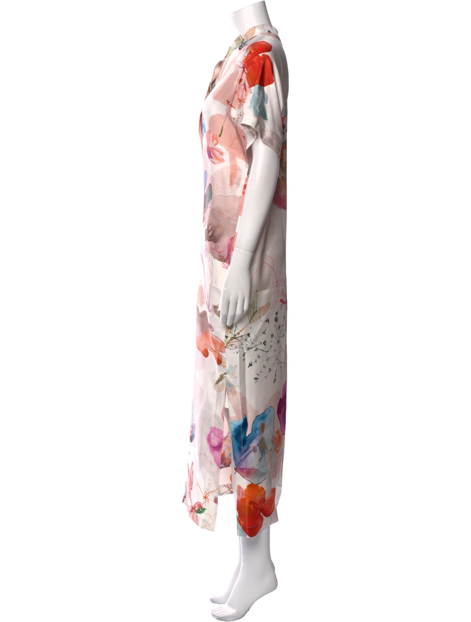 Agnona Silk Long Dress