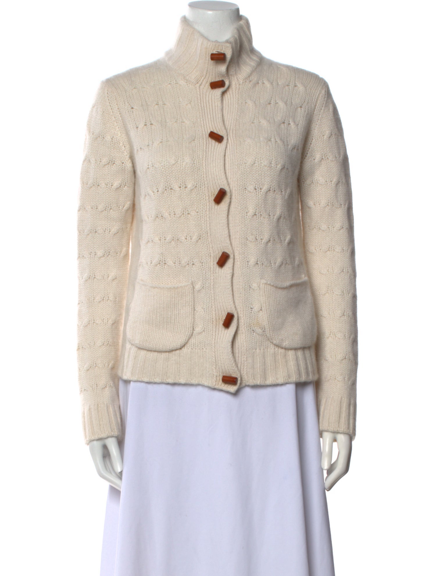 Agnona Cashmere Mock Neck Sweater