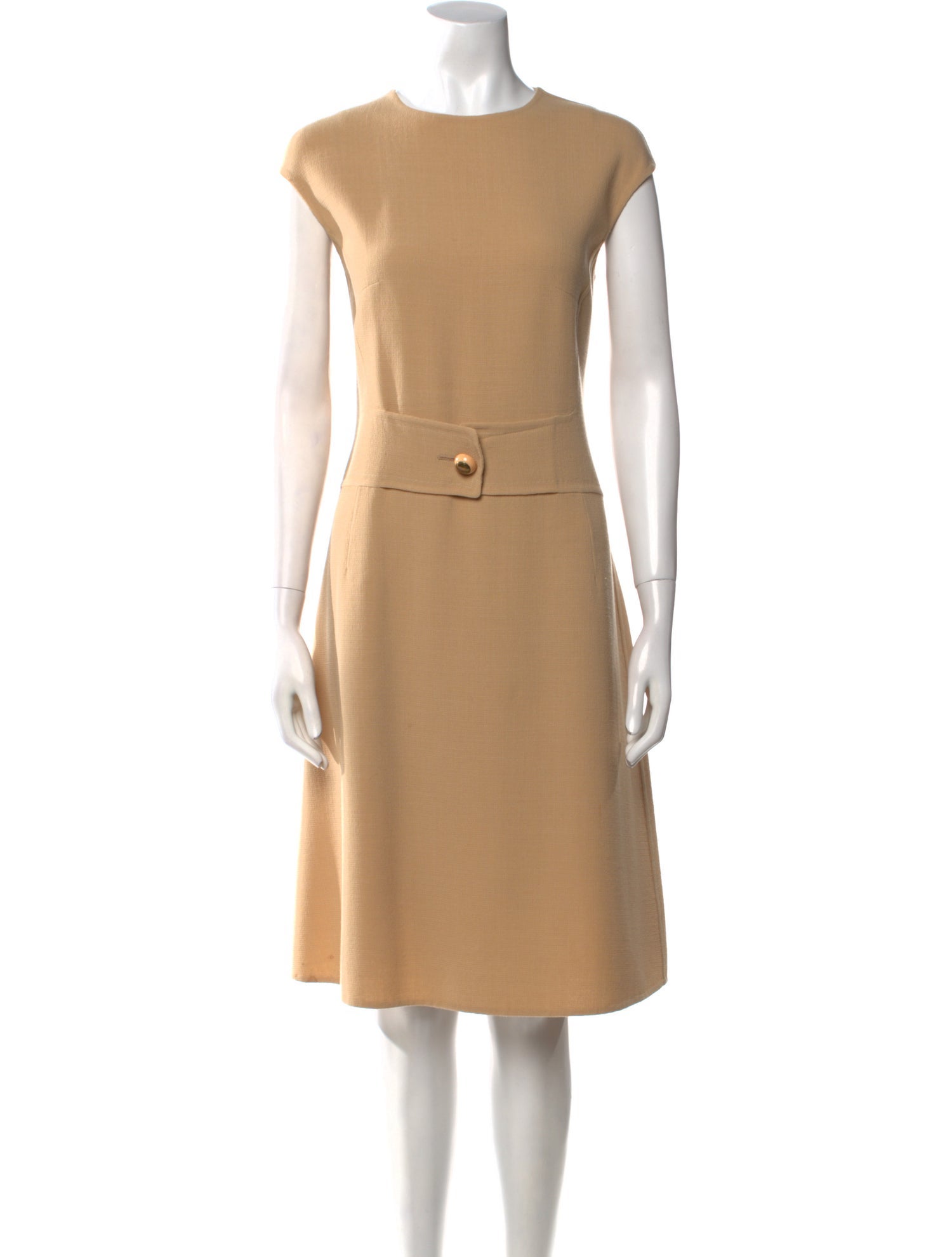 Agnona Wool Knee-Length Dress