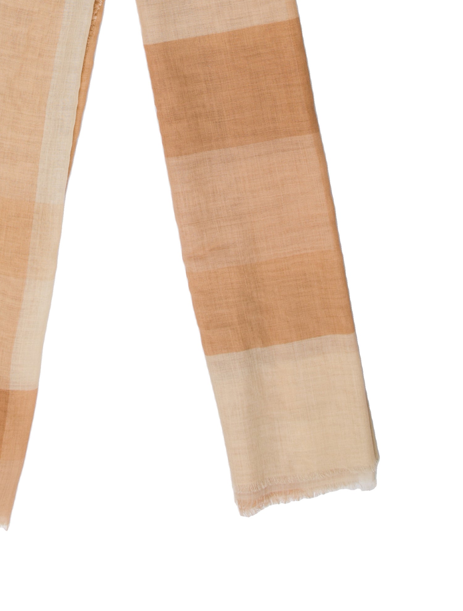 Agnona Wool Colorblock Pattern Scarf