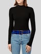 Agnona Wide Ponyhair Belt