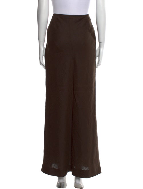 Agnona Linen Long Skirt