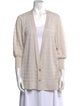 Agnona Linen V-Neck Sweater