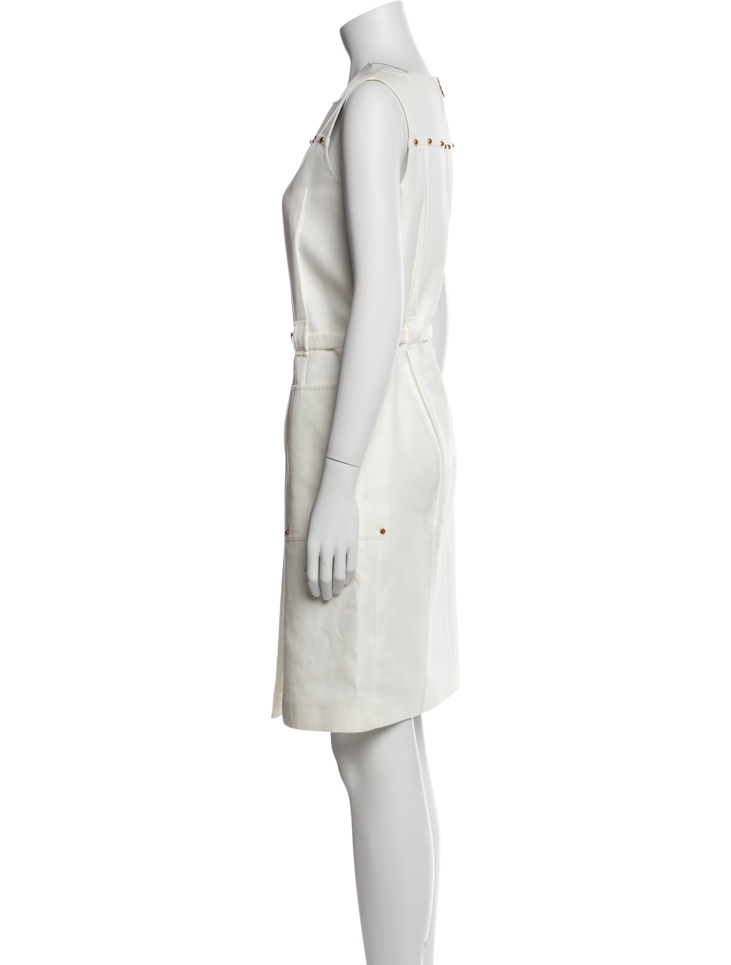 Agnona Square Neckline Knee-Length Dress