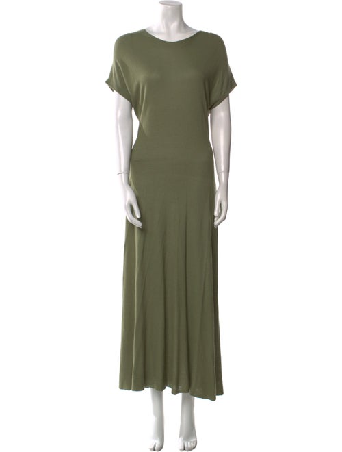 Agnona Crew Neck Long Dress