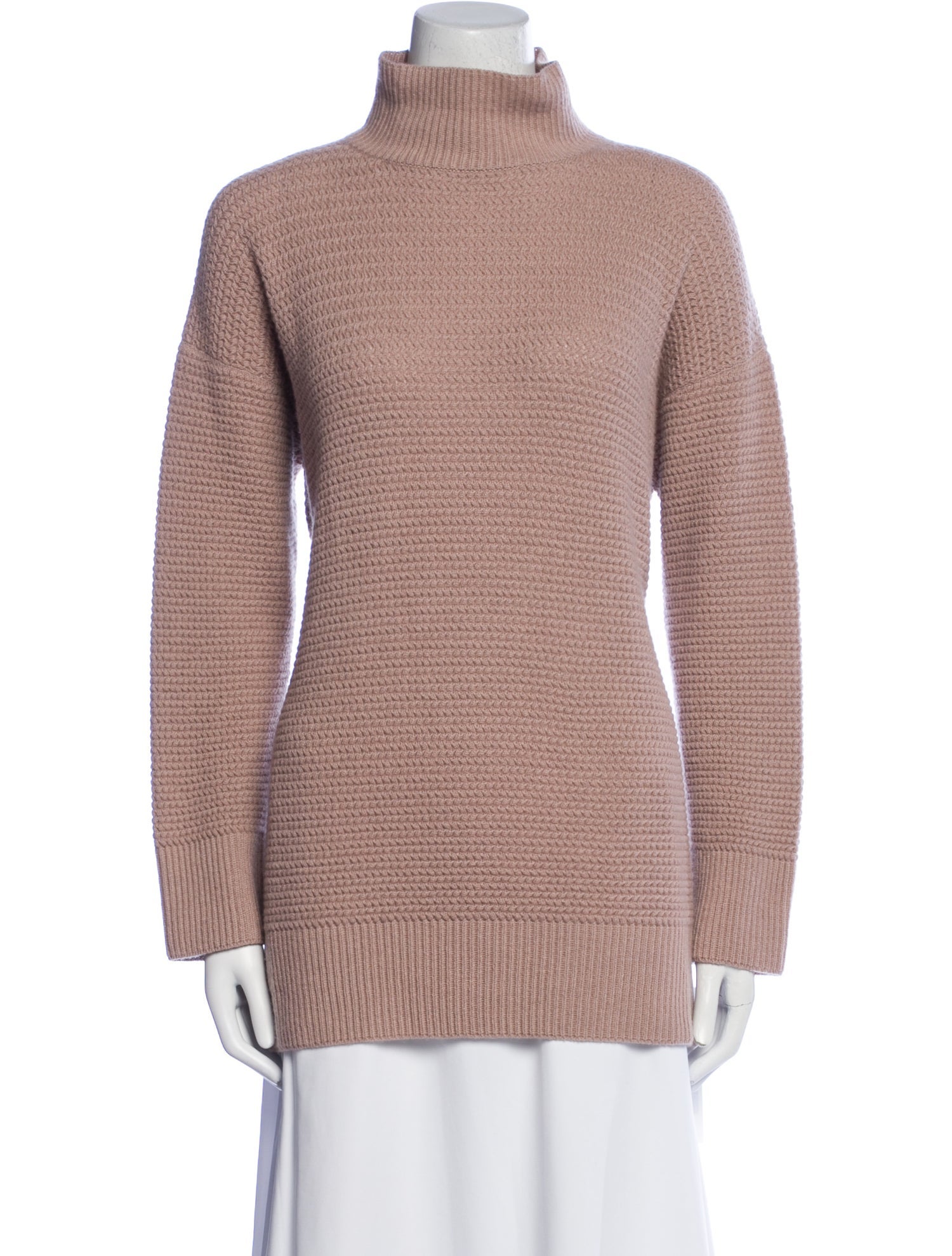 Agnona Cashmere Mock Neck Sweater