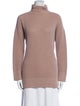 Agnona Cashmere Mock Neck Sweater