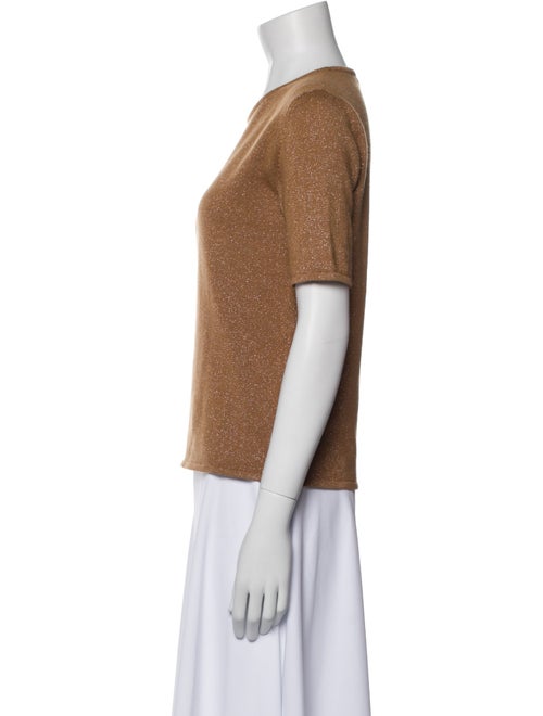 Agnona Cashmere Scoop Neck T-Shirt
