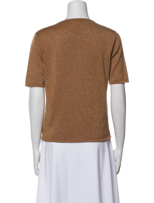 Agnona Cashmere Scoop Neck T-Shirt