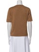 Agnona Cashmere Scoop Neck T-Shirt