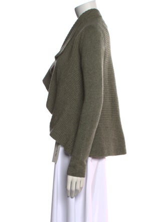 Agnona Cashmere Open Front Sweater