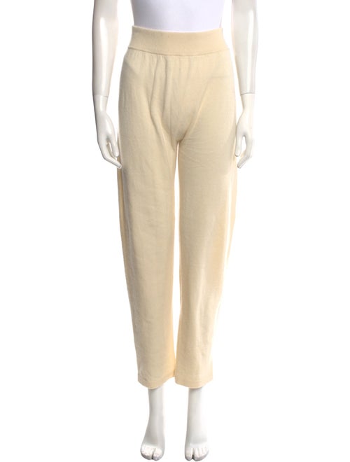 Agnona Cashmere Straight Leg Pants
