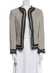 Agnona Wool Tweed Pattern Evening Jacket