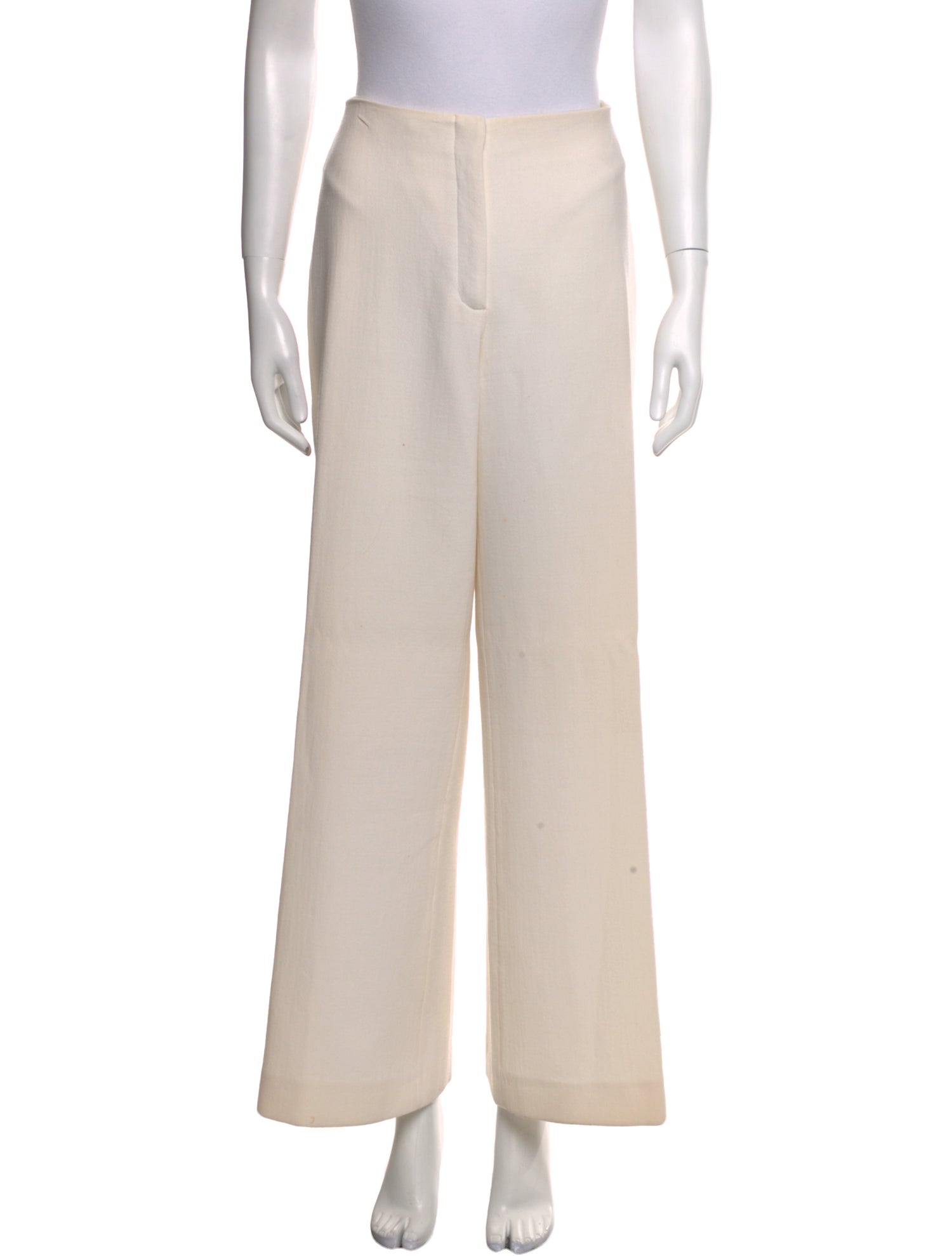 Agnona Wool Wide Leg Pants