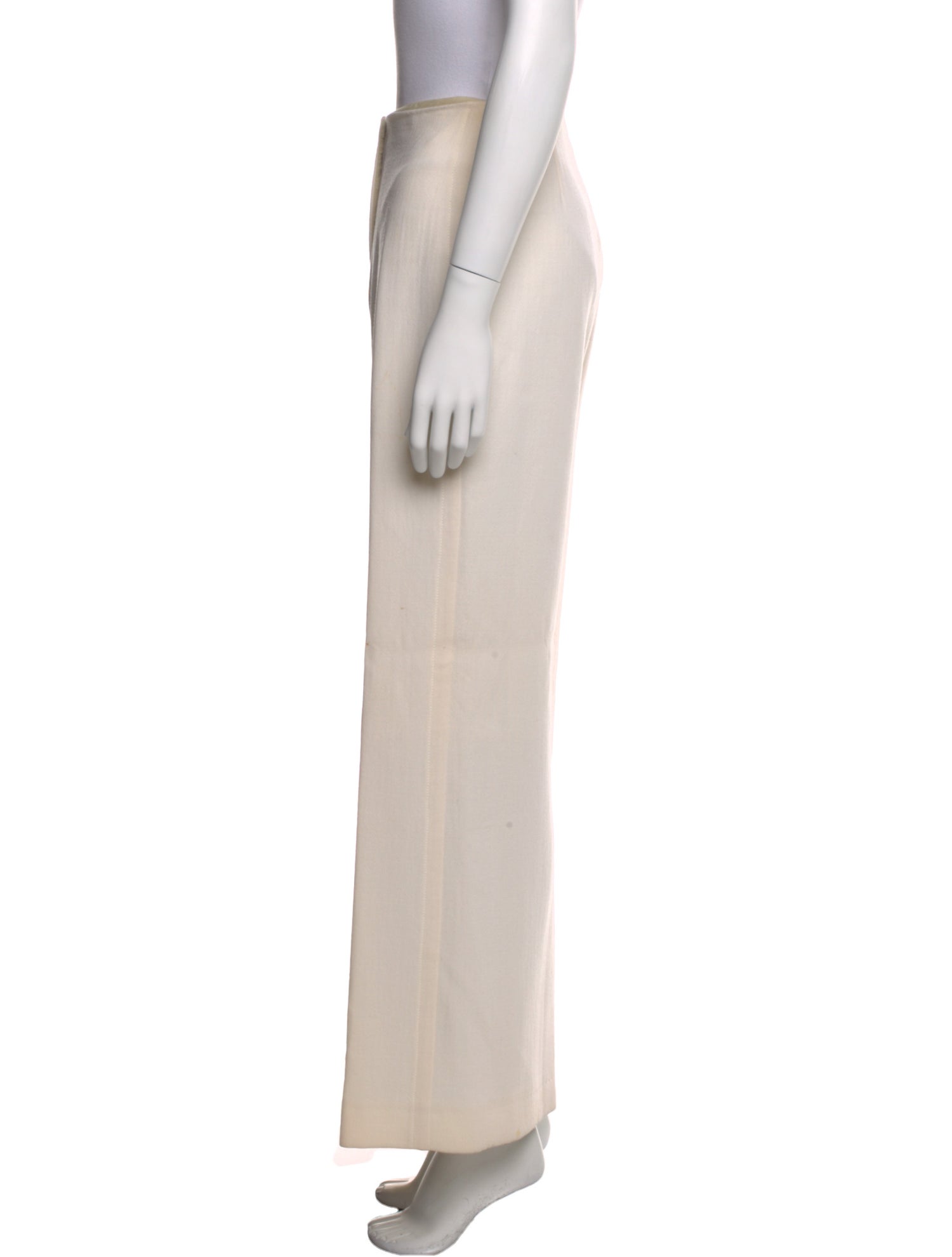 Agnona Wool Wide Leg Pants