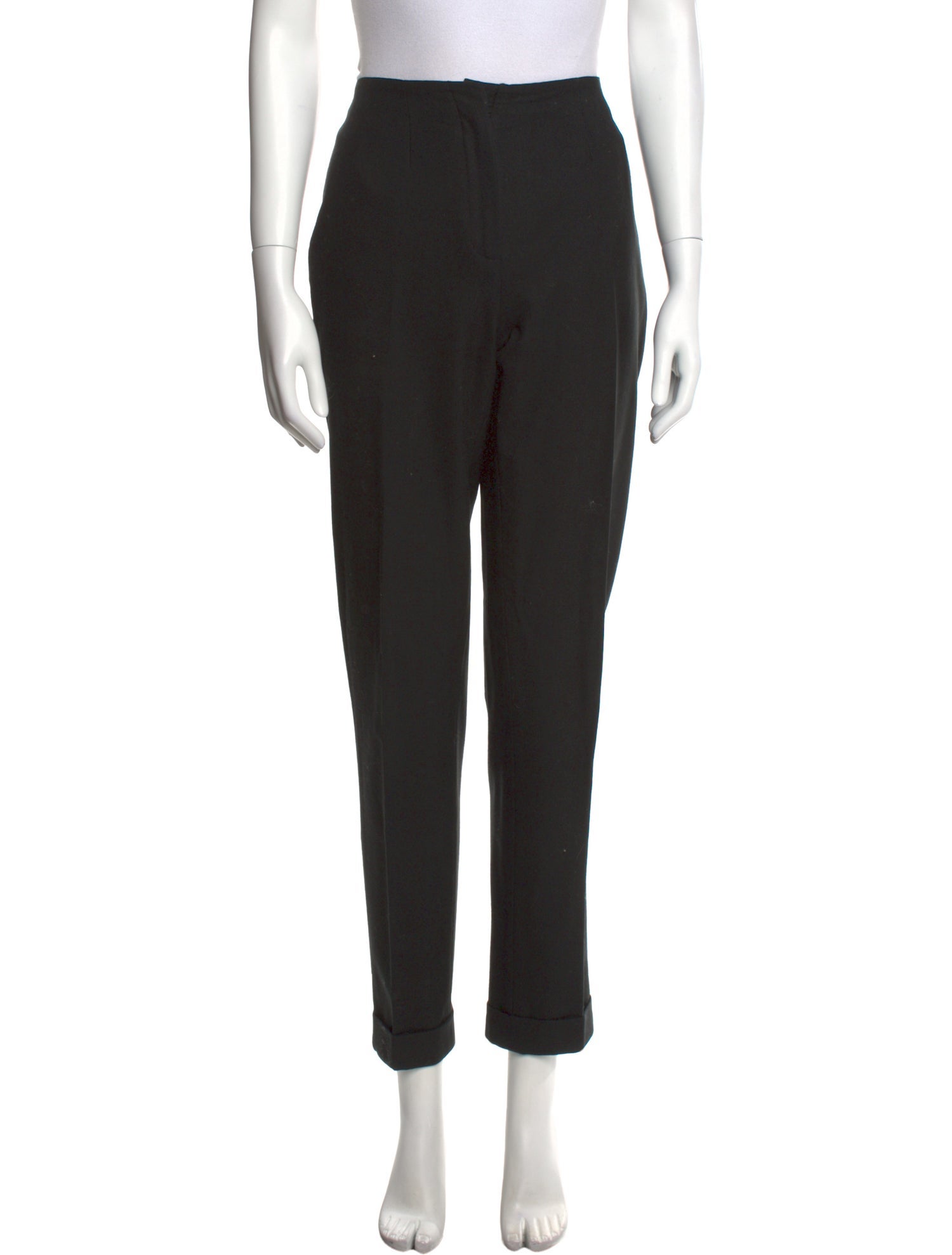 Agnona Virgin Wool Straight Leg Pants
