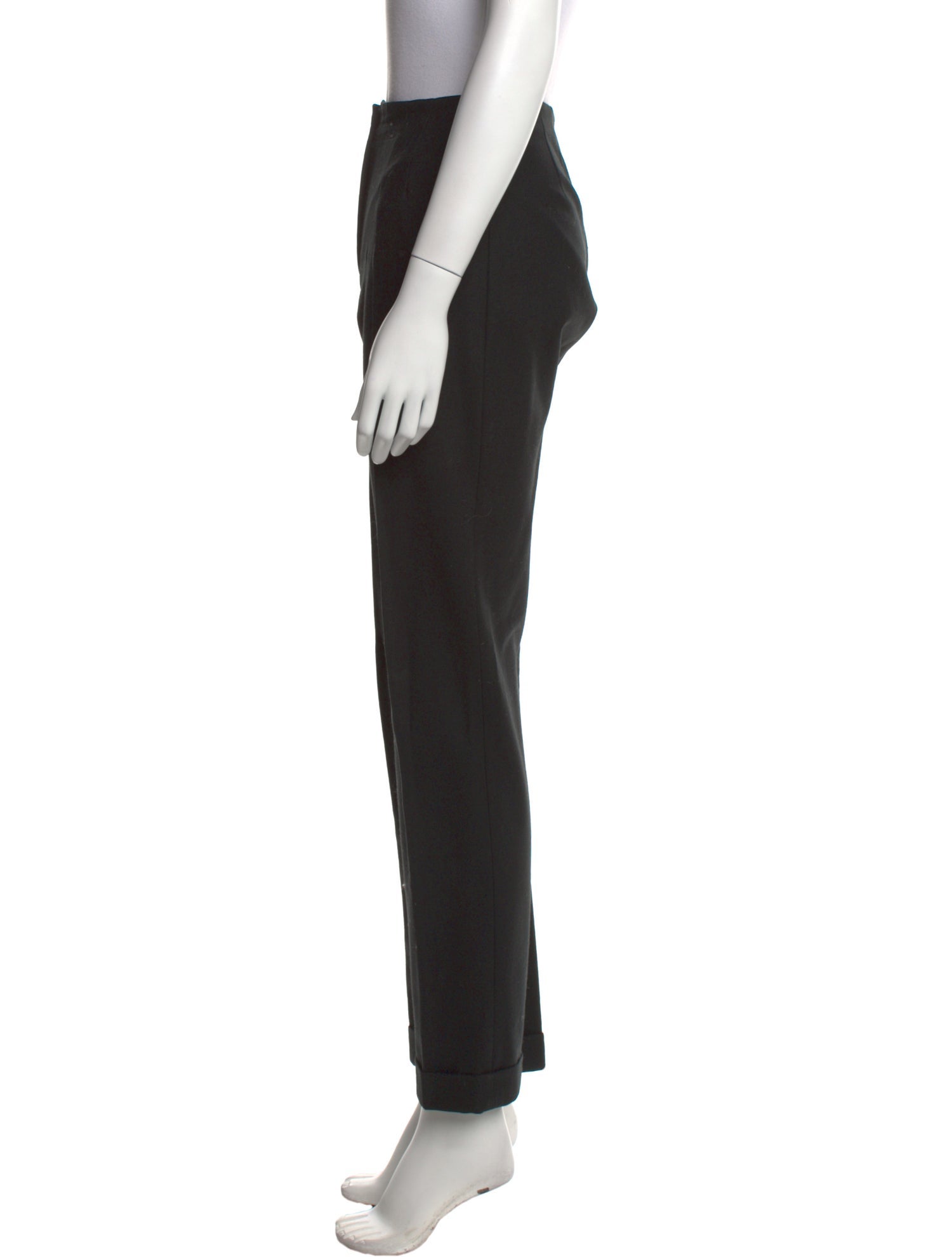 Agnona Virgin Wool Straight Leg Pants