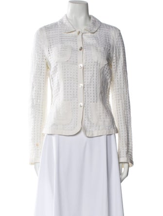 Agnona Linen Evening Jacket