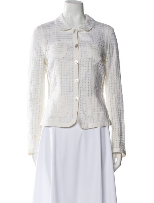 Agnona Linen Evening Jacket