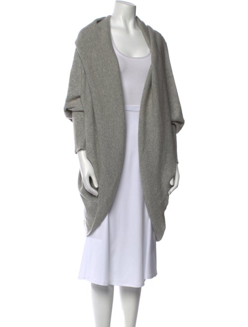 Agnona Cashmere Open Front Sweater