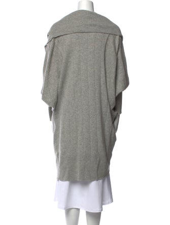 Agnona Cashmere Open Front Sweater