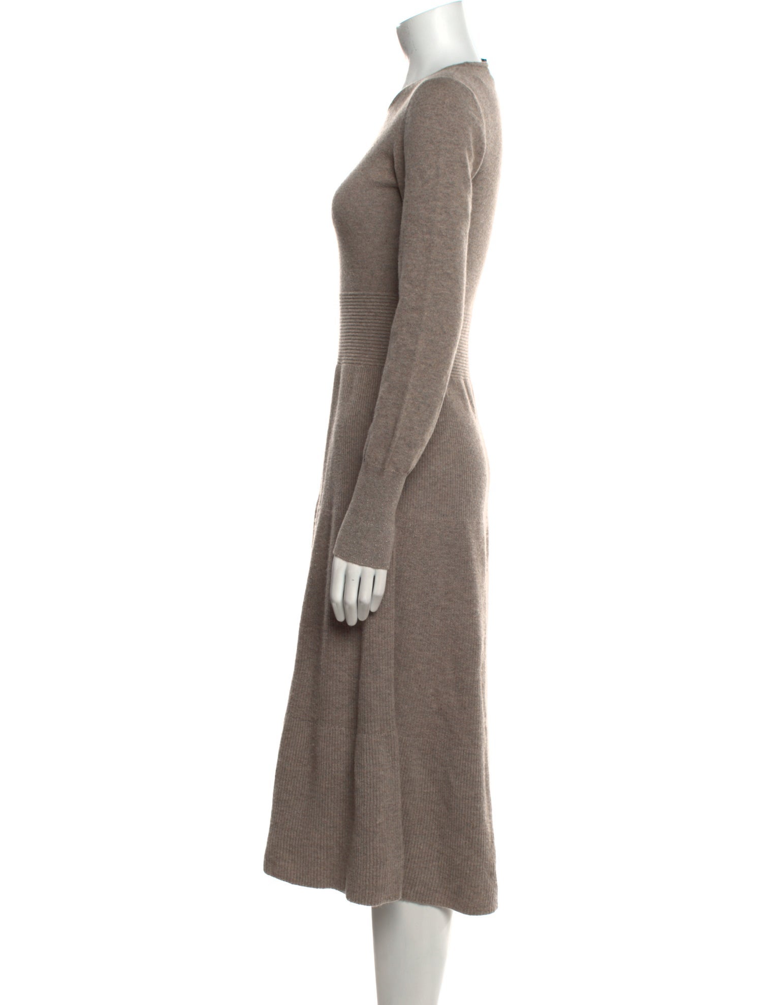 Agnona Cashmere Midi Length Dress