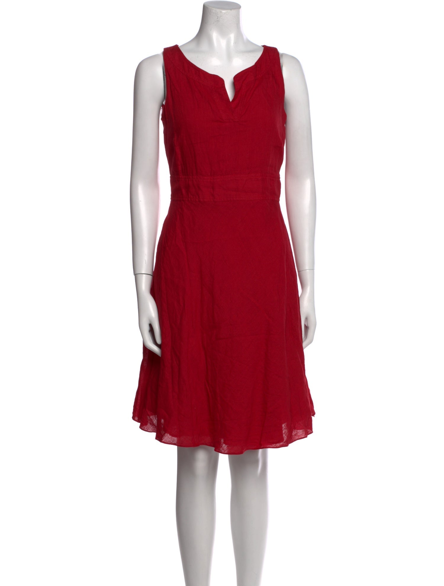 Agnona Linen Knee-Length Dress