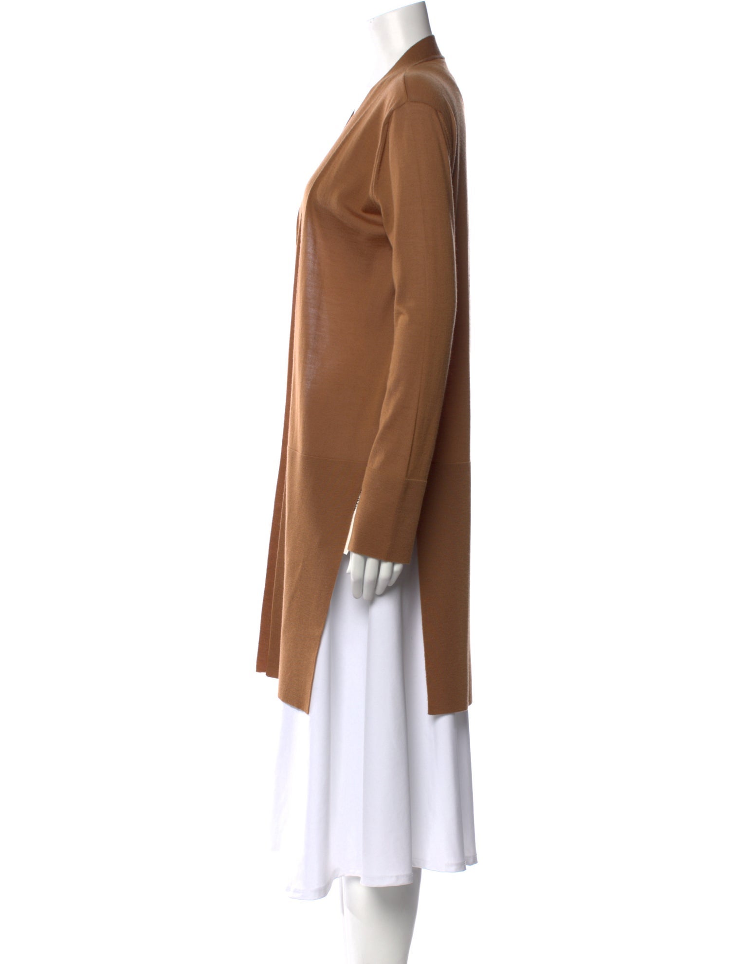 Agnona Cashmere Open Front Sweater