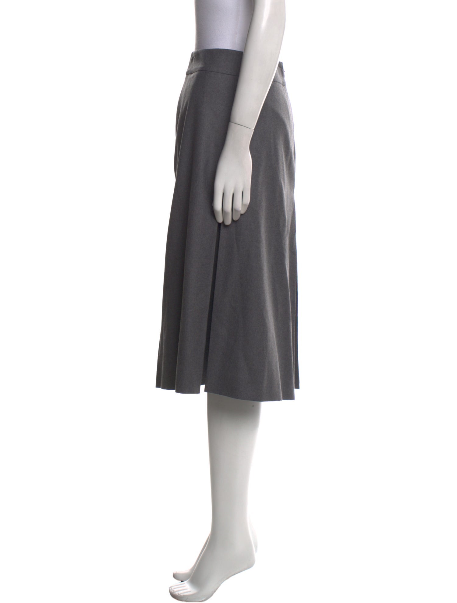 Agnona Wool Knee-Length Skirt