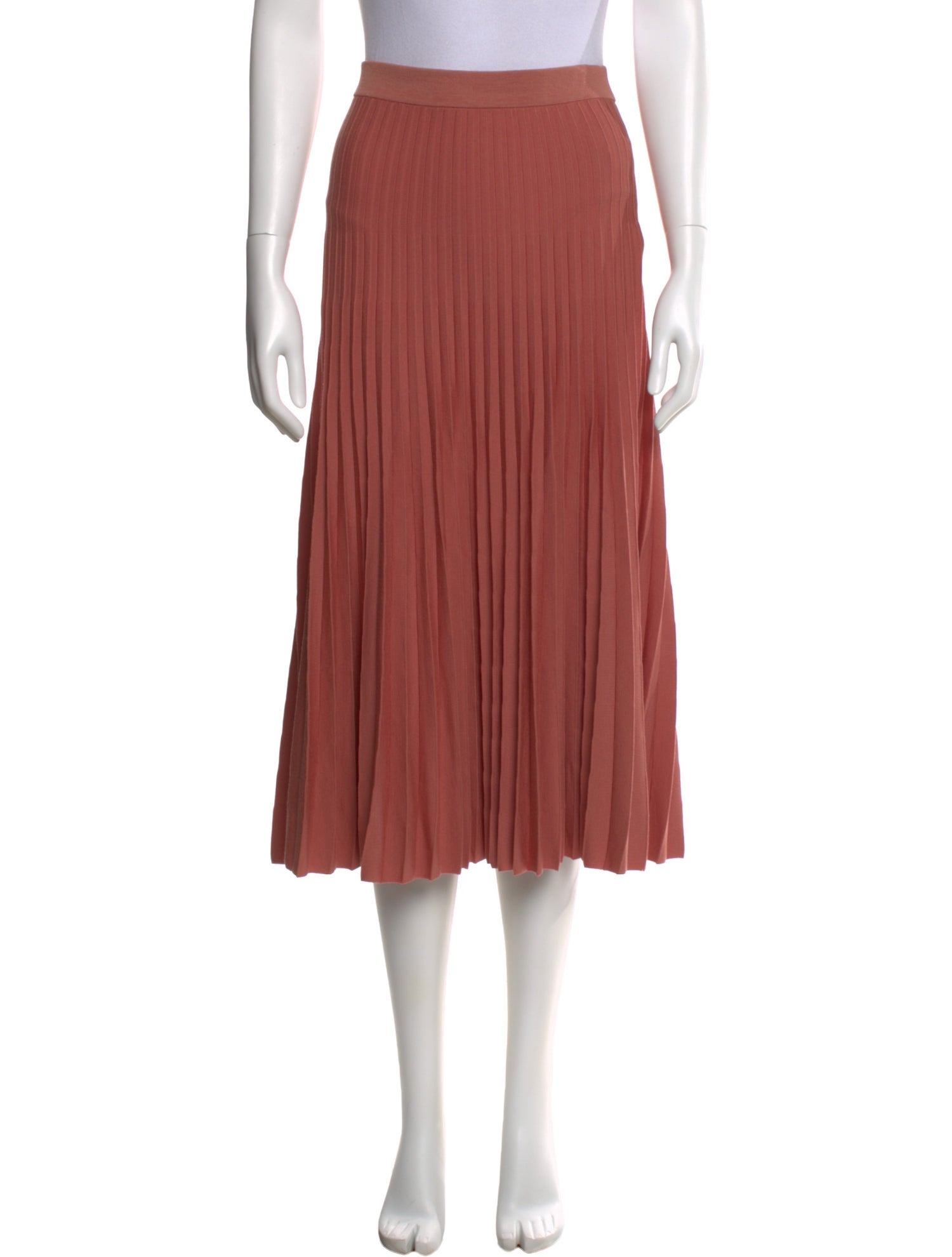 Agnona Wool Midi Length Skirt