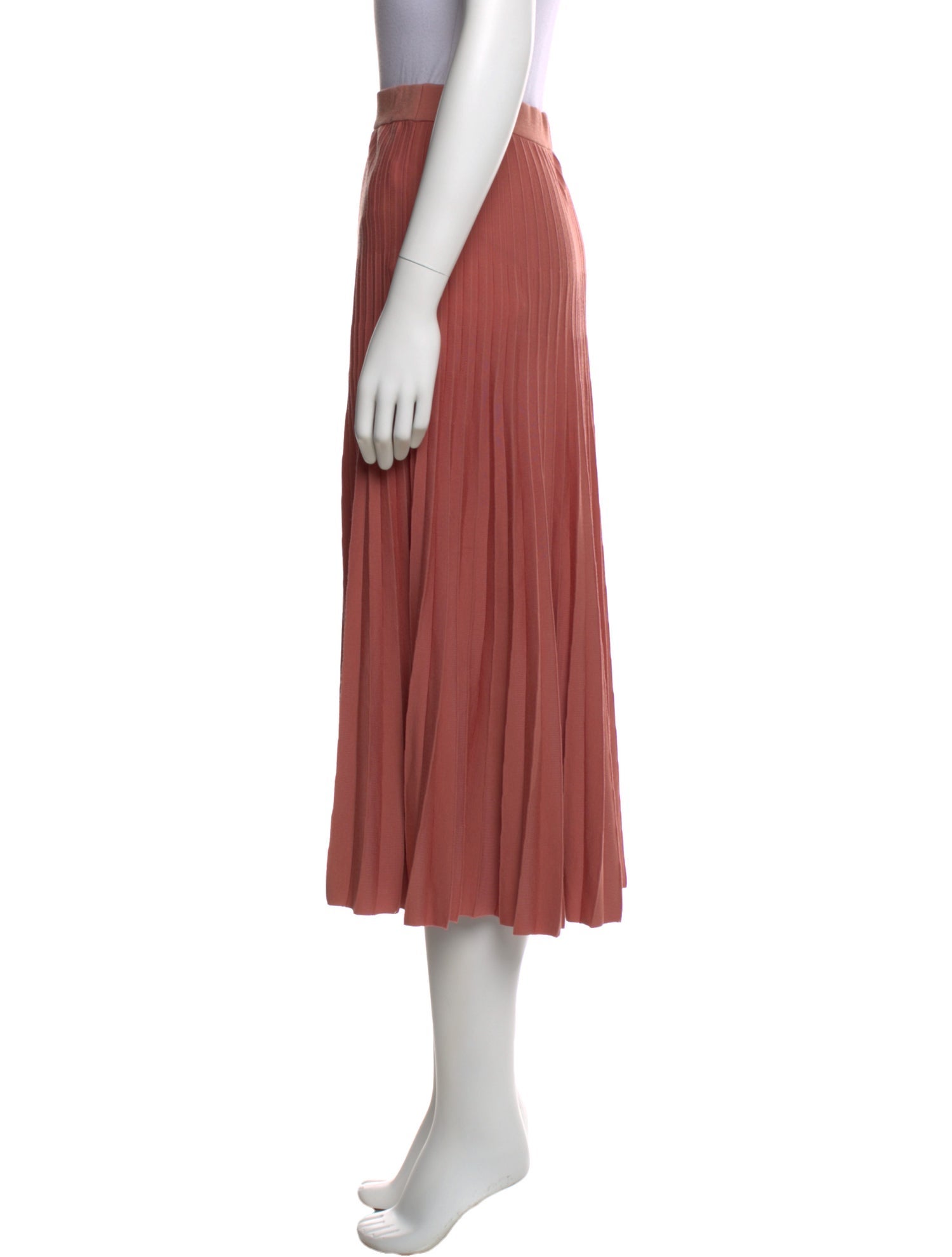 Agnona Wool Midi Length Skirt
