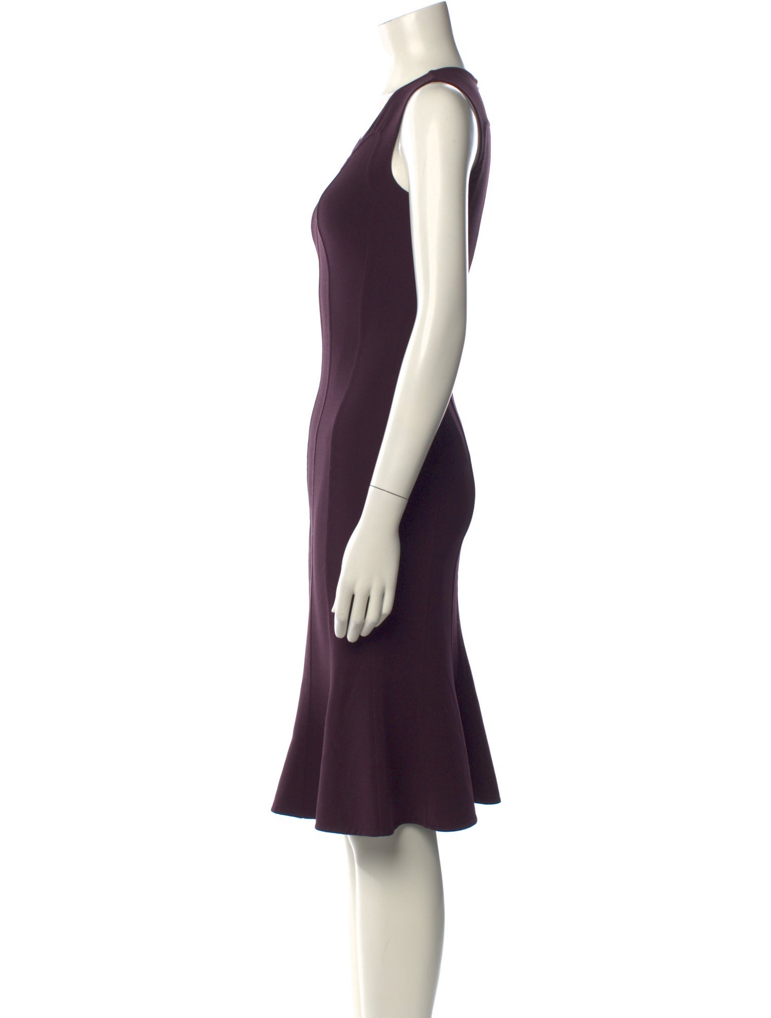 Agnona Virgin Wool Midi Length Dress